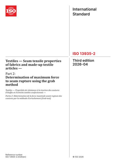 Standards PDF Cover Page