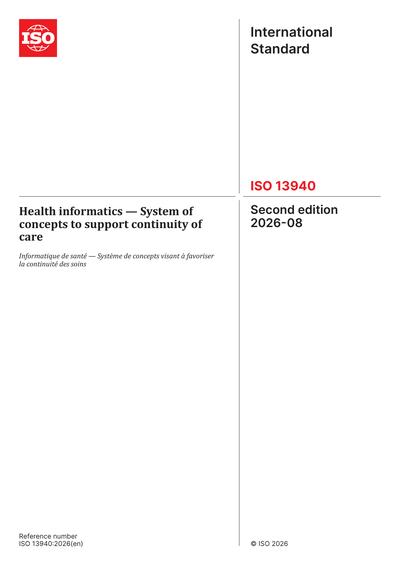 Standards PDF Cover Page