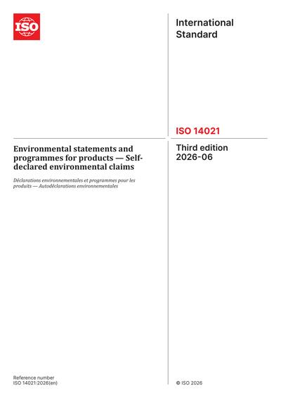 Standards PDF Cover Page