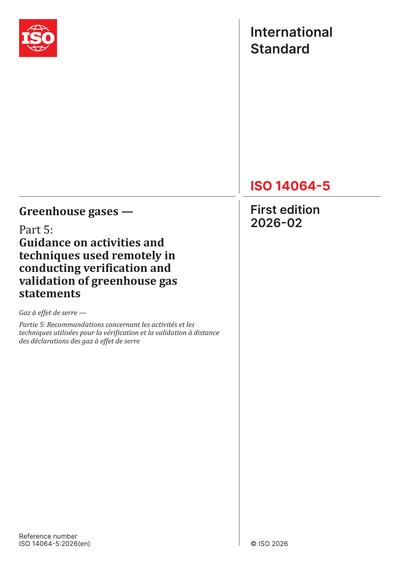 Standards PDF Cover Page