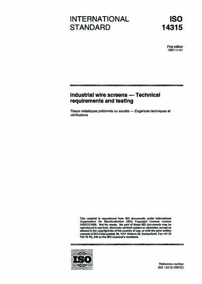 Standards PDF Cover Page