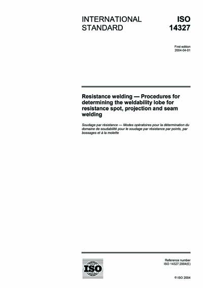Standards PDF Cover Page
