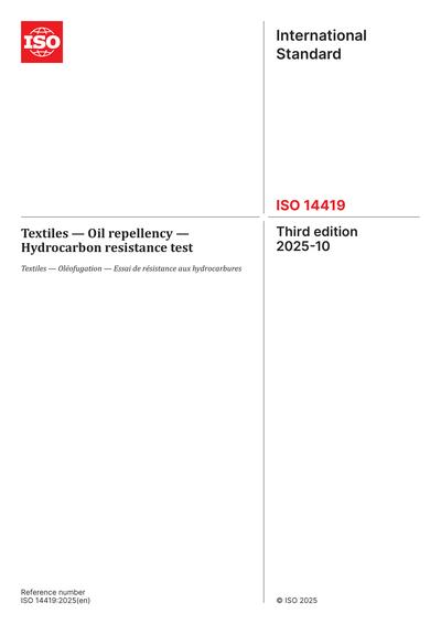 Standards PDF Cover Page