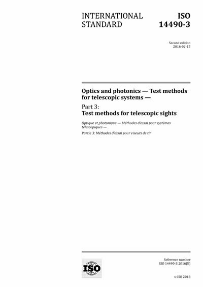 Standards PDF Cover Page