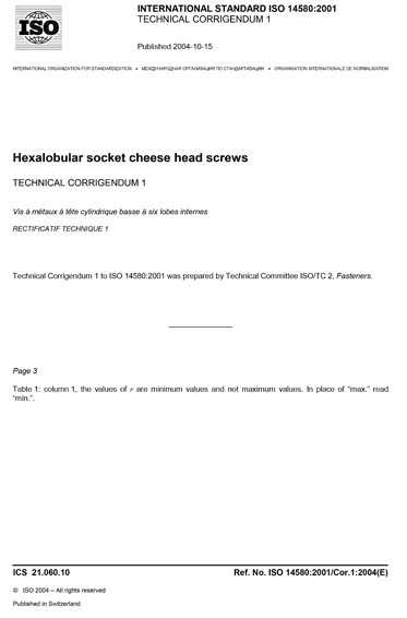 Standards PDF Cover Page