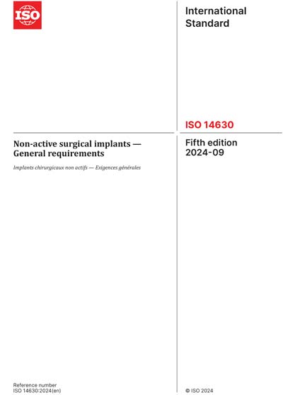 Standards PDF Cover Page