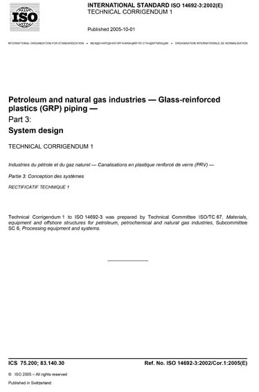Standards PDF Cover Page