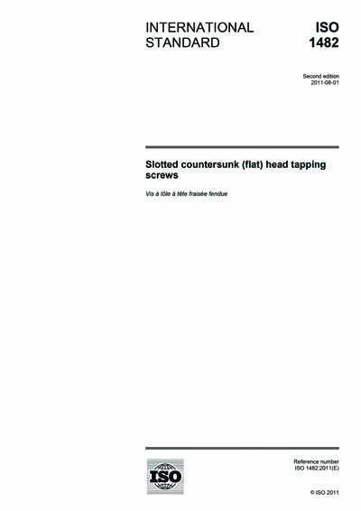 Standards PDF Cover Page