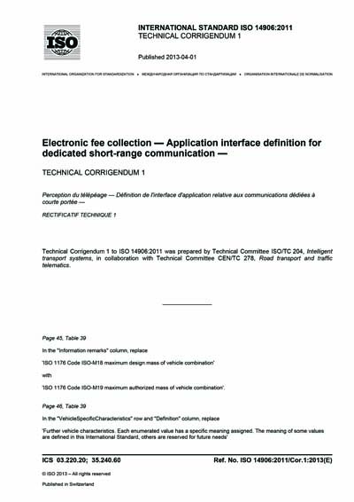 Standards PDF Cover Page
