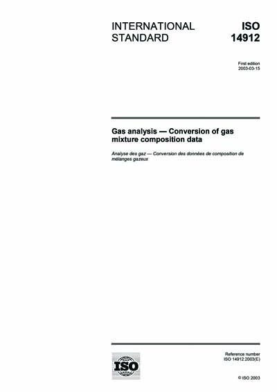 Standards PDF Cover Page