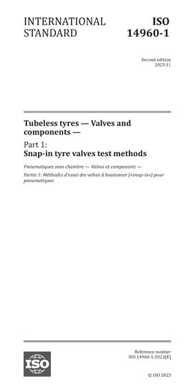 Standards PDF Cover Page
