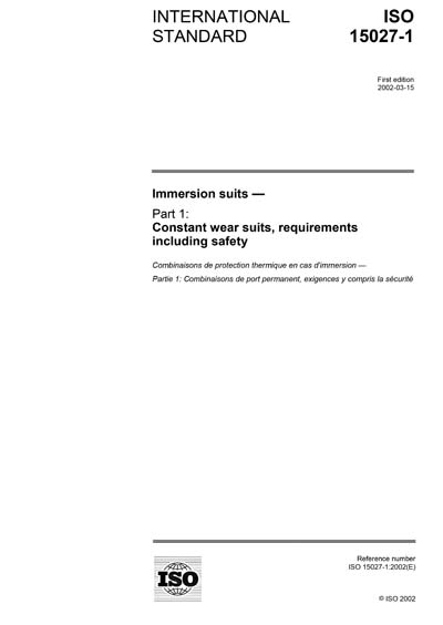Standards PDF Cover Page
