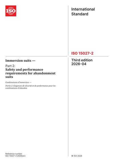 Standards PDF Cover Page