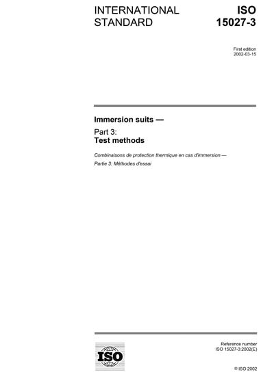 Standards PDF Cover Page