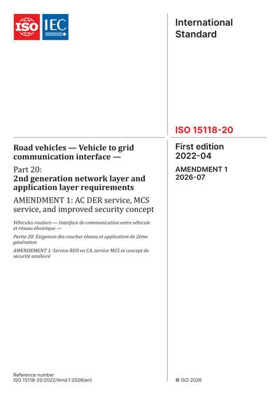 Standards PDF Cover Page