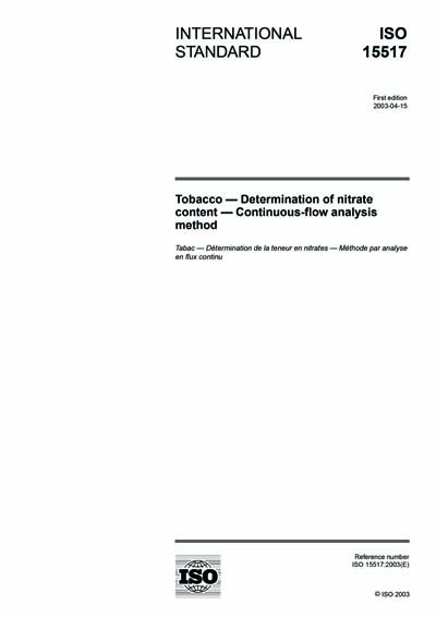 Standards PDF Cover Page
