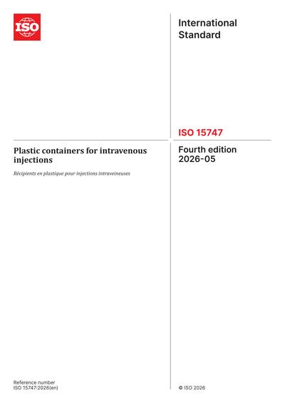Standards PDF Cover Page