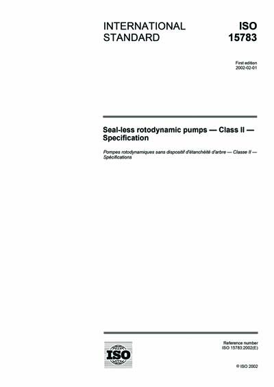 Standards PDF Cover Page