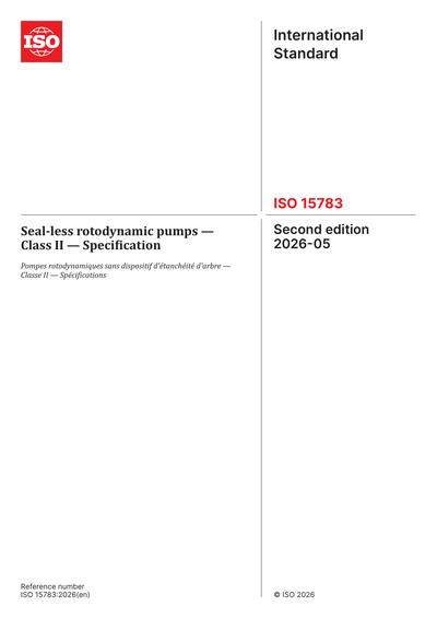 Standards PDF Cover Page