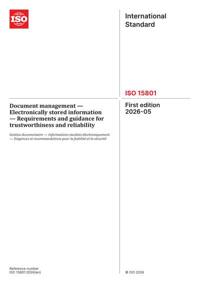 Standards PDF Cover Page