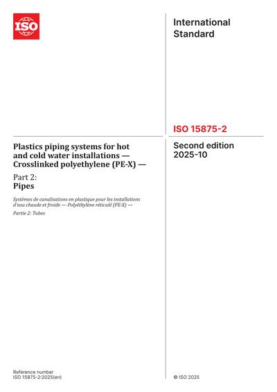 Standards PDF Cover Page