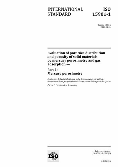 Standards PDF Cover Page