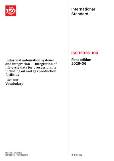 Standards PDF Cover Page