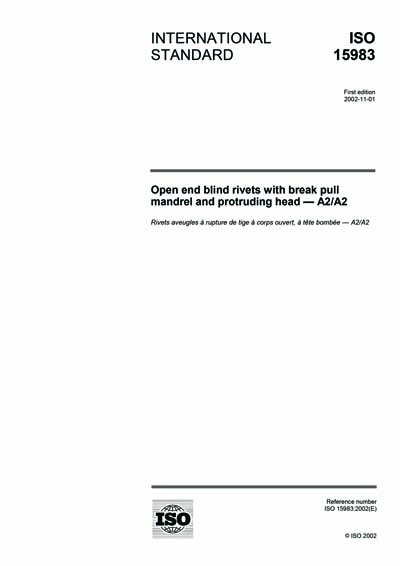 Standards PDF Cover Page