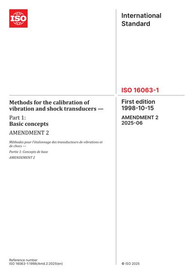 Standards PDF Cover Page