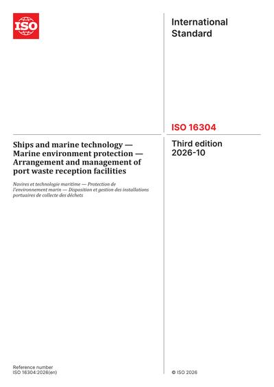 Standards PDF Cover Page