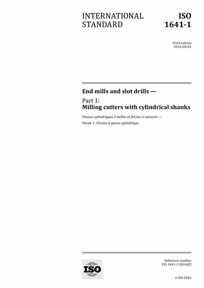Standards PDF Cover Page