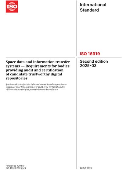Standards PDF Cover Page