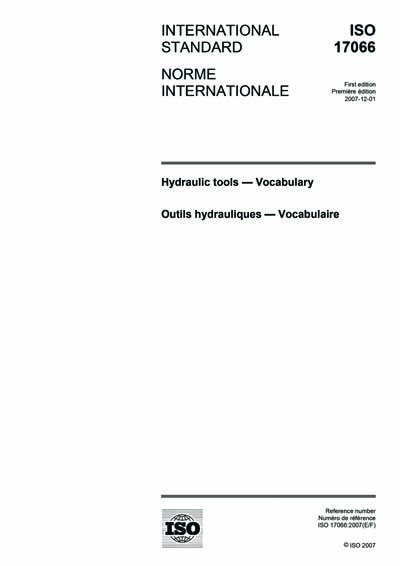 Standards PDF Cover Page
