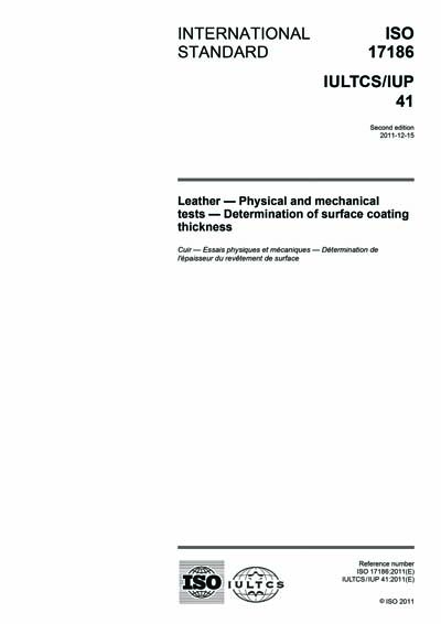 Standards PDF Cover Page