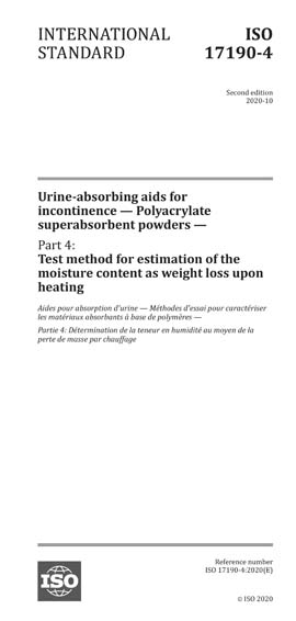Standards PDF Cover Page