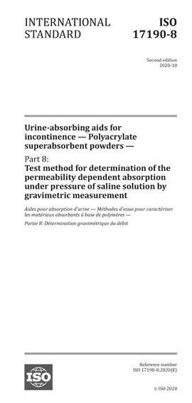 Standards PDF Cover Page