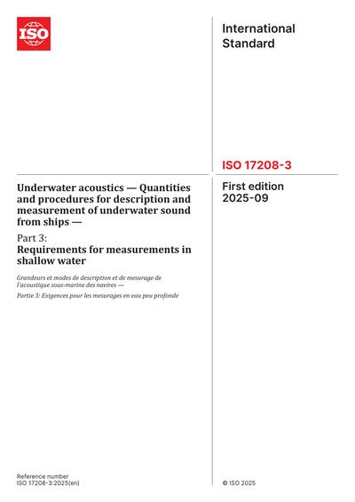 Standards PDF Cover Page