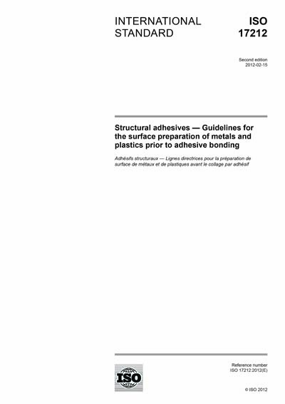 Standards PDF Cover Page