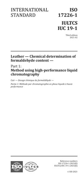 Standards PDF Cover Page