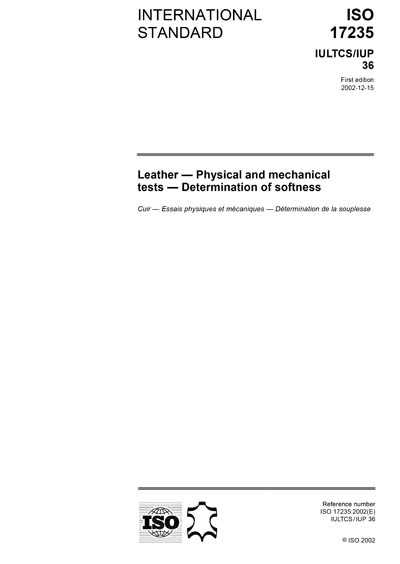 Standards PDF Cover Page