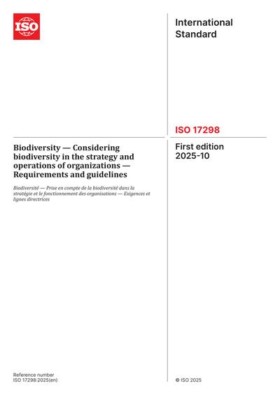 Standards PDF Cover Page