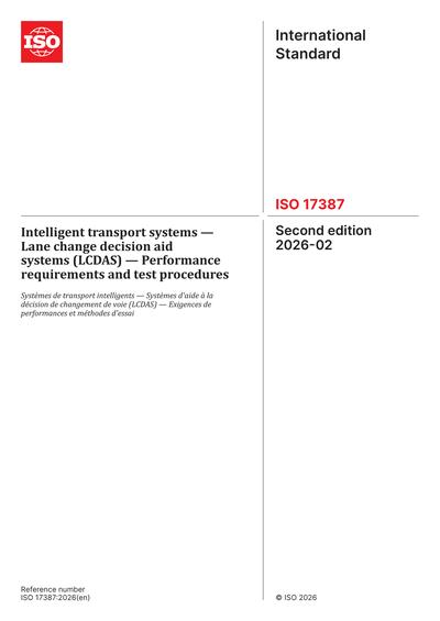 Standards PDF Cover Page