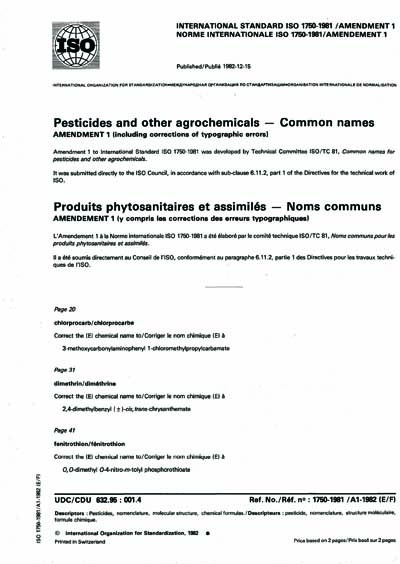 Standards PDF Cover Page