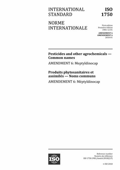 Standards PDF Cover Page