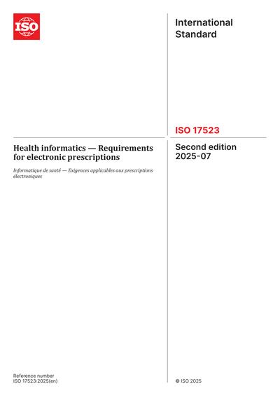 Standards PDF Cover Page