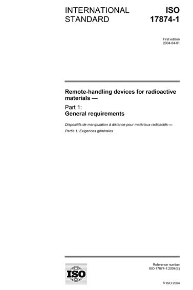 Standards PDF Cover Page