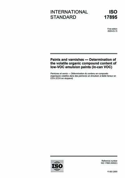 Standards PDF Cover Page