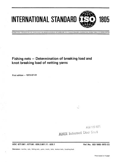 Standards PDF Cover Page