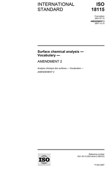 Standards PDF Cover Page
