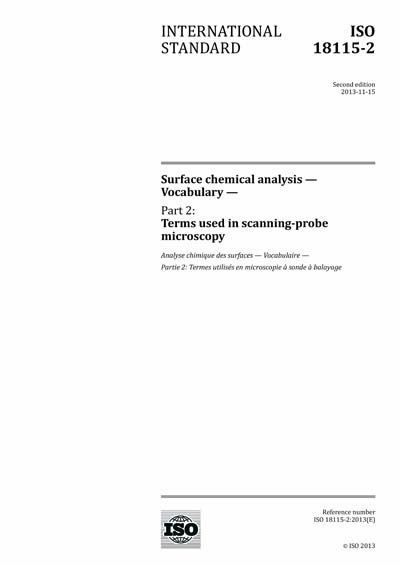 Standards PDF Cover Page
